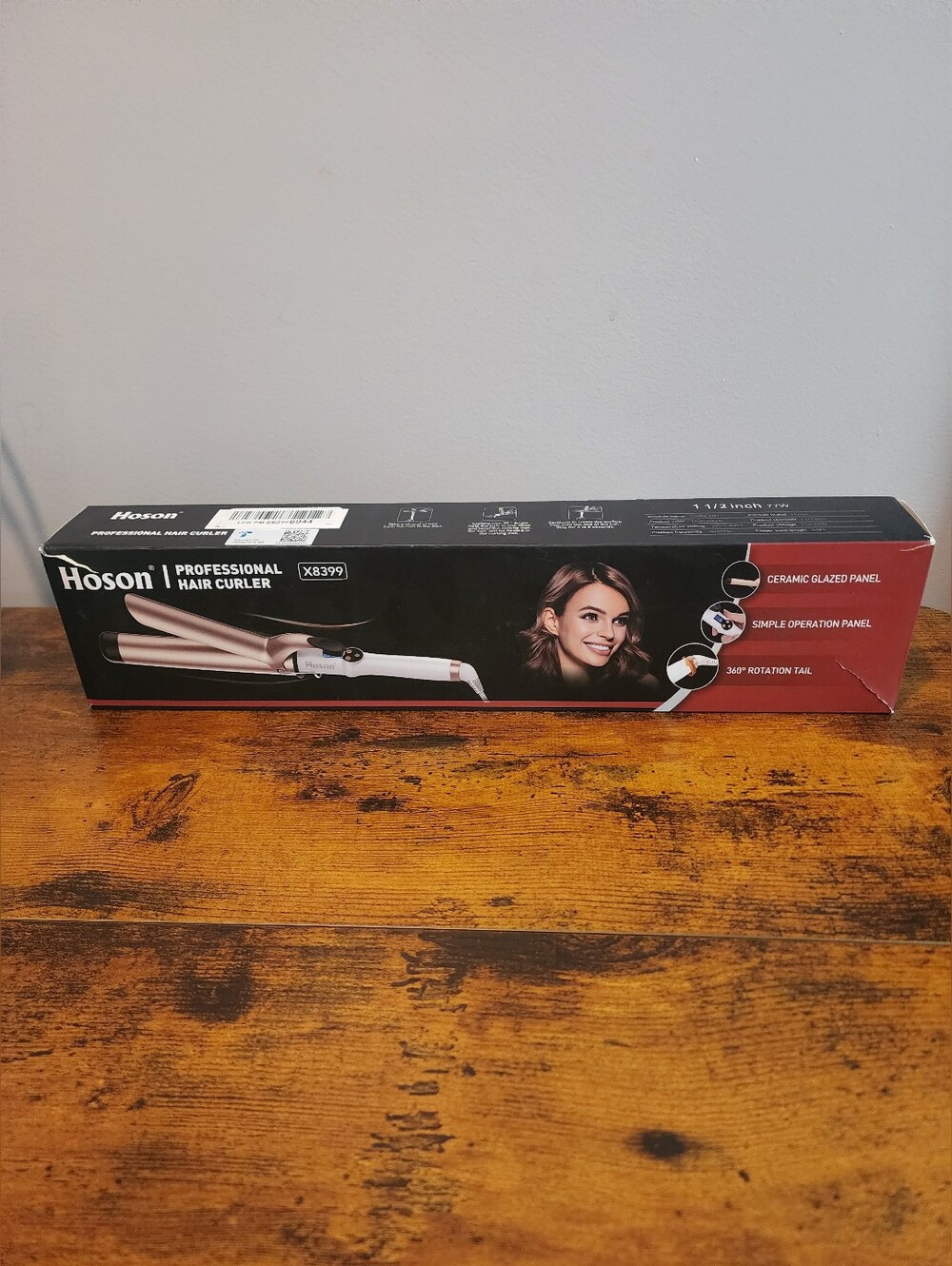 Hoson Professional Hair Curler 1 1/2 Inch